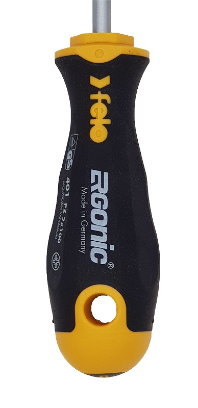 Отвёртка серия 401 Ergonic, PZ2х100х6,0 FELO 401 203 10
